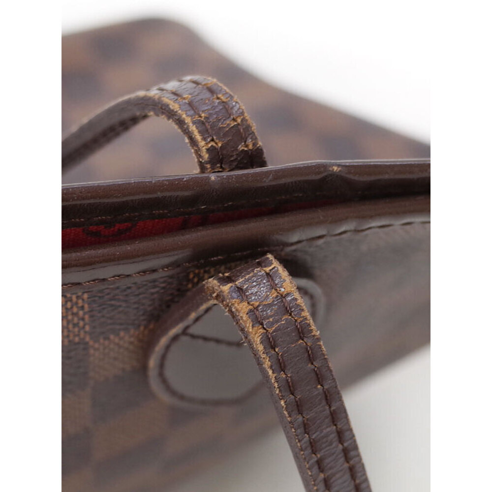 Louis Vuitton Damier Ebene Brown Neverfull Tote Bag - Picture 6 of 8